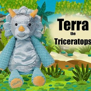 TERRA THE TRICERATOPS SCENTSY BUDDY